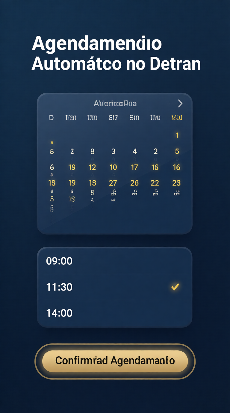 Agendamento Online no Detran